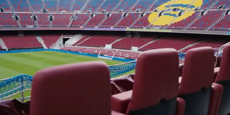 Barcelona reveal exclusive new Camp Nou footage